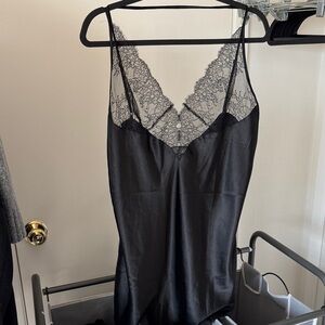 VS Elegant Black Lace Lingerie